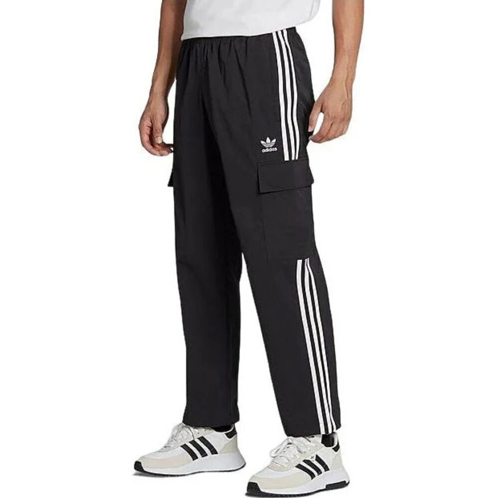Adidas Adicolor Classics HR3364 Pants Men's 2XL Black 3-Stripes Cargo KFC293
